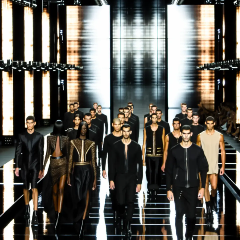 Modelka prezentująca nowoczesną polską modę w stylistyce edytorialnej